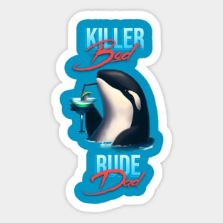 Killer Bod Rude Dad Sticker